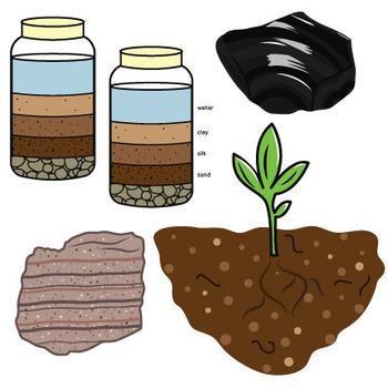 rocks and soils